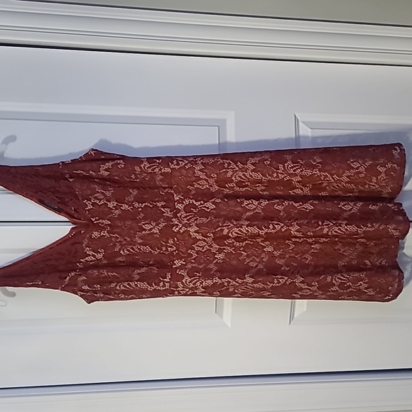 Penningtons Sleeveless Fit & Flare Lace Dress - Picture 5 of 5